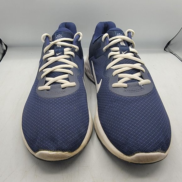 Nike Revolution 6 Next Nature Mens 12 Midnight Blue Athletic Shoes DC3728-401 - Picture 2 of 13